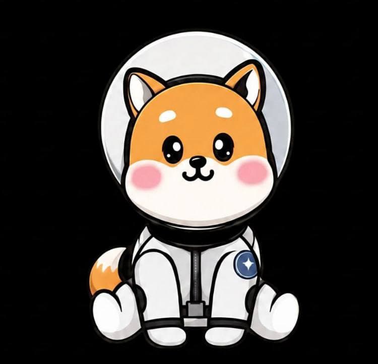 Asteroid Shiba plush mascot